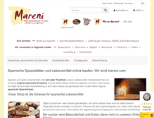 Tablet Screenshot of mareni.com